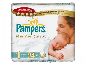 ���������� Pampers Premium Care JUMBO PACK 1 H������ (2-5 ��) 94��