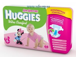 ���������� Huggies ULTRA COMFORT Giga Girl 4+ (10-16��) 68�� �����