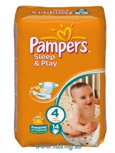 ���������� Pampers Sleep&Play 4 Maxi (7-18 ��) 14��