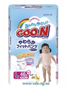 ������� "Goo.N" L (9-14 ��) ��� ������� 46��