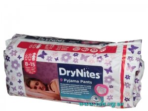������� Huggies DryNites ��� ������� 8-15 ��� (27-57��) 9��