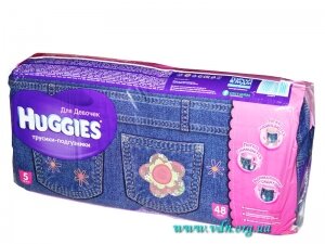 ������� Huggies Little Walkers Girl 5 (13-17��) 48��