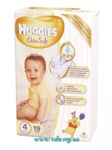 ���������� Huggies Elite Soft 4 (8-14��) 19��