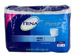������� ��� �������� TENA Pants Normal Medium 10�� (������ ����� 80-110 ��.)