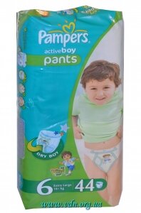 ������� Pampers Active Boy 6 Junior+ (16+ ��) 44��