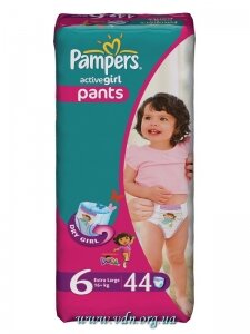 ������� Pampers Active Girl 6 Junior+ (16+ ��) 44��